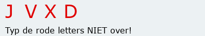 Bevestigingscode