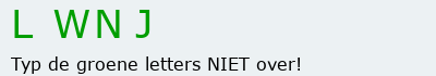 Bevestigingscode