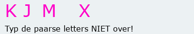 Bevestigingscode