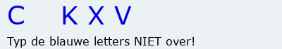 Bevestigingscode