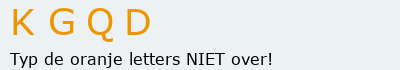 Bevestigingscode