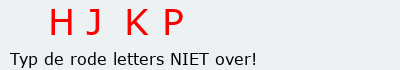 Bevestigingscode