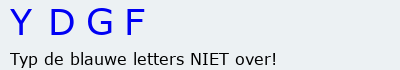 Bevestigingscode