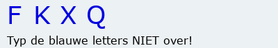 Bevestigingscode