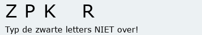 Bevestigingscode