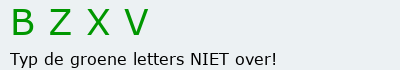 Bevestigingscode