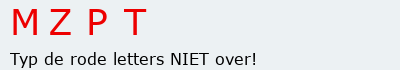 Bevestigingscode