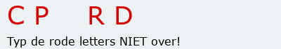 Bevestigingscode