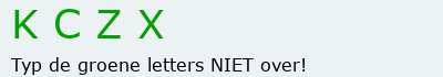 Bevestigingscode