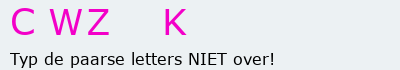Bevestigingscode