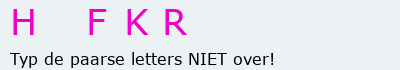 Bevestigingscode