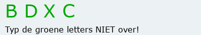 Bevestigingscode