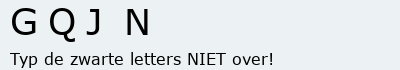 Bevestigingscode