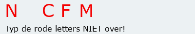 Bevestigingscode