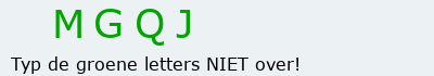 Bevestigingscode