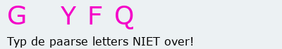 Bevestigingscode