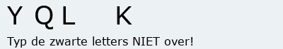 Bevestigingscode