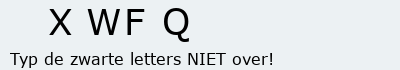 Bevestigingscode