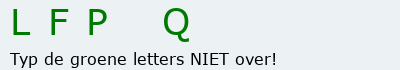 Bevestigingscode