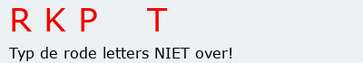Bevestigingscode