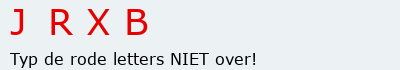 Bevestigingscode