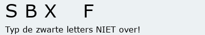 Bevestigingscode