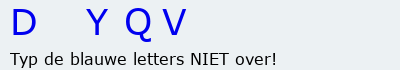 Bevestigingscode