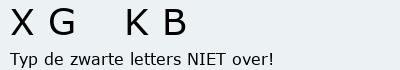 Bevestigingscode