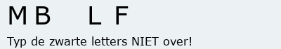 Bevestigingscode