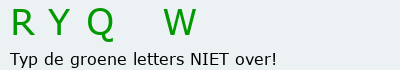 Bevestigingscode