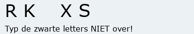 Bevestigingscode