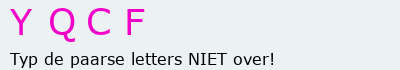 Bevestigingscode