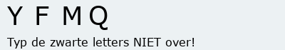 Bevestigingscode