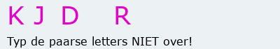 Bevestigingscode