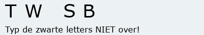 Bevestigingscode