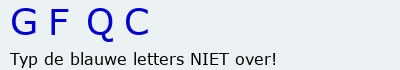 Bevestigingscode