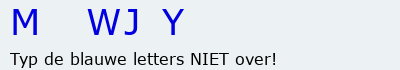 Bevestigingscode