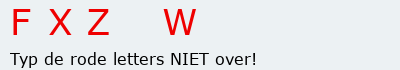 Bevestigingscode