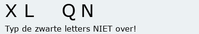 Bevestigingscode