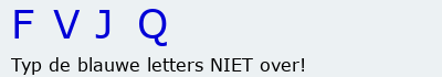 Bevestigingscode