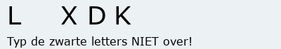 Bevestigingscode