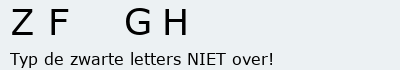 Bevestigingscode