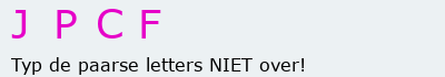Bevestigingscode