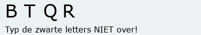 Bevestigingscode