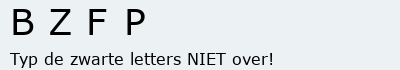 Bevestigingscode