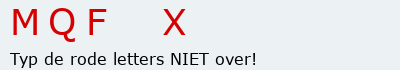 Bevestigingscode