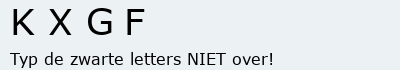 Bevestigingscode