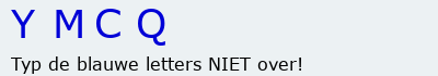 Bevestigingscode