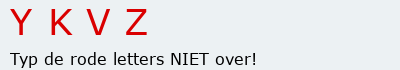 Bevestigingscode
