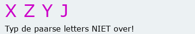 Bevestigingscode